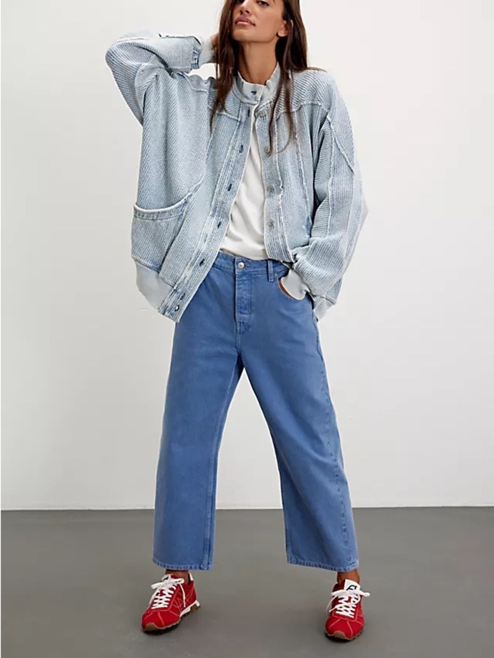 Free People Deep Trance Boyfriend Barrel Jeans